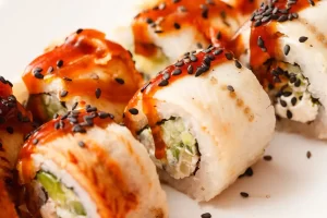 This tasty sushi rolls is one of the favorite sushi of the locals